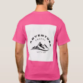 T-shirt reis plezier (Achterkant)