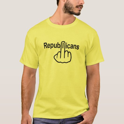 T-Shirt Republikeinen omdraaien (Voorkant)