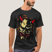 T-Shirt Retro Devil Head (Voorkant)