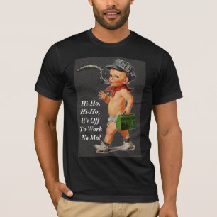 T-shirt Retro Hi-Ho Retirement Gift T-shirt