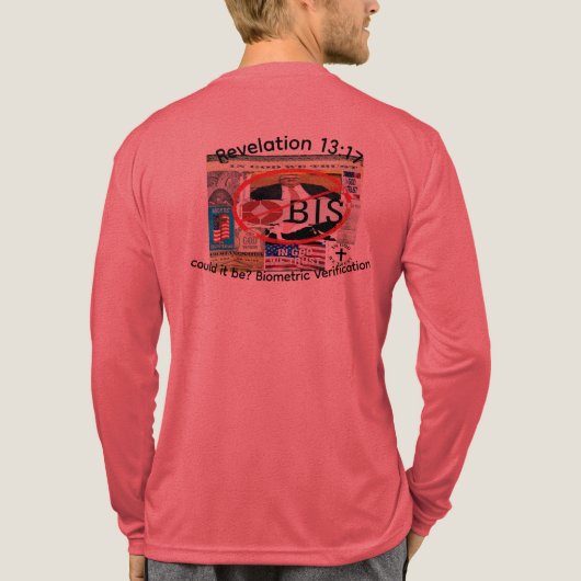 T-Shirt Revelation 13:17 (Achterkant volledig)