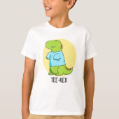 T-shirt Rex Funny TShirt TRex Dinosaur Pun (Voorkant)
