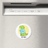 T-shirt Rex Funny TShirt TRex Dinosaur Pun Magneet (Insitu (Vaatwasser))