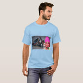 T-shirt: "🏍️ Ride Wild: ⚡ Geavanceerde prestaties T-shirt (Voorkant volledig)