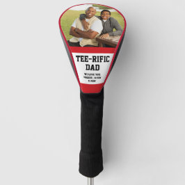 T-shirt-Rific Dad Custom Photo Golf Head Hoesje Golfheadcover