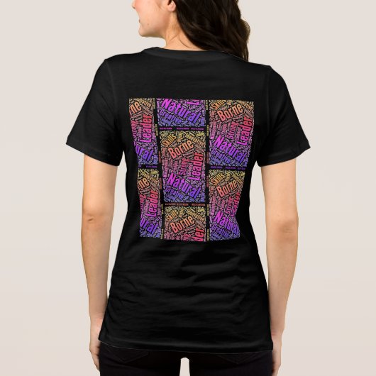 T-shirt rijkdom en wijsheid (Achterkant)