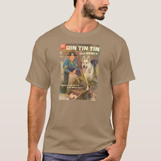 T-Shirt Rin TinTin 1958 Comic Book Hoesje Rusty (Voorkant)