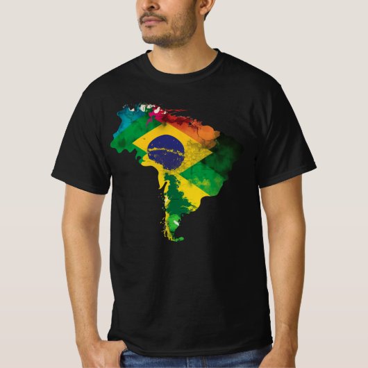 T-shirt Rio de Janeiro, Braziliaans Shirt, T-shirt (Voorkant)