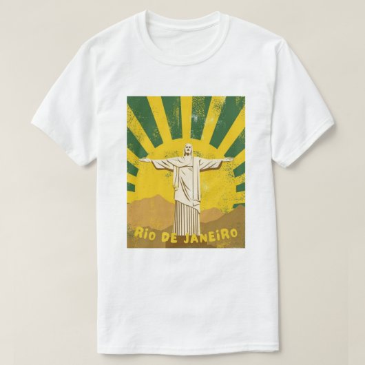 T-shirt Rio de Janeiro Sol (Design voorkant)