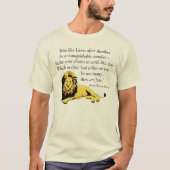 T-Shirt "Rise like Lions" (Voorkant)