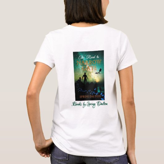 T-shirt 'Road to Narrow Gate' (Achterkant)