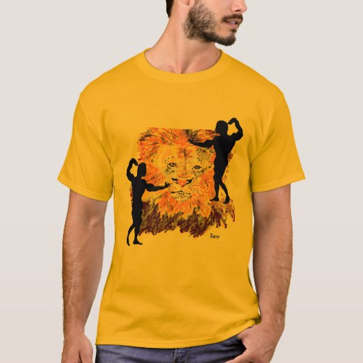 T-Shirt :  Roar Of the Lion Within You (Voorkant)