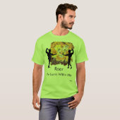 T-Shirt : Roar , The Lion is within Me . (Voorkant volledig)
