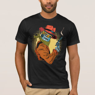 T-shirt Robot cowboy
