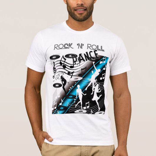 T-shirt Rock 'N' Roll Dans (Voorkant)