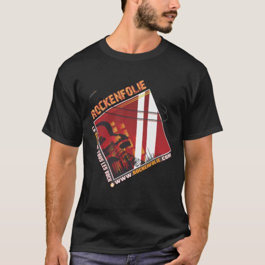 T-Shirt Rockendwaasheid Man (Voorkant)