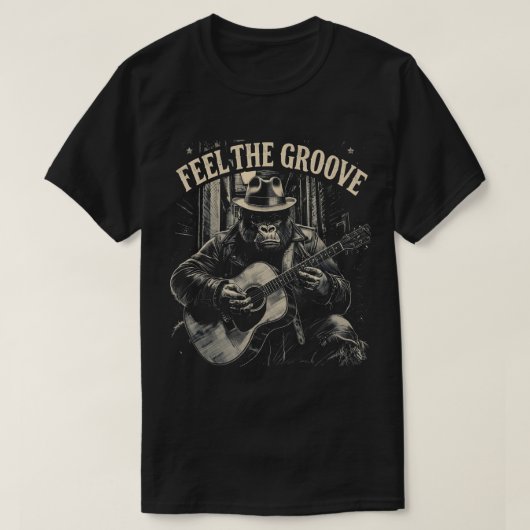 T-shirt rockster (Design voorkant)