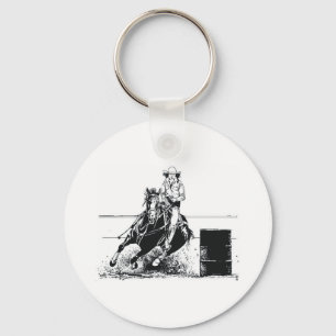 T-SHIRT Rodeo Cowgirl Sleutelhanger