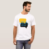 T-shirt - romantische zielsverwant citaat (Voorkant volledig)