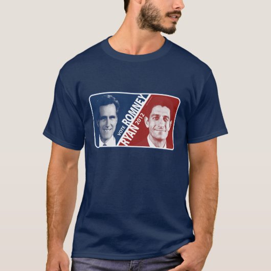 T-shirt Romney Ryan 2012 (Voorkant)