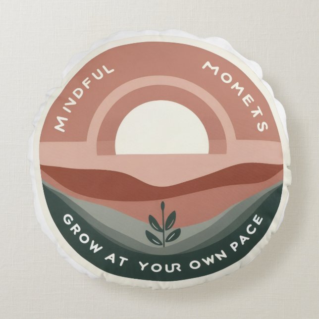 T-Shirt Rond Kussen (Voorkant)