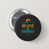 T-shirt Ronde Button 5,7 Cm (Voorkant /achterkant)
