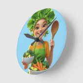 T-Shirt Ronde Klok (Hoek)