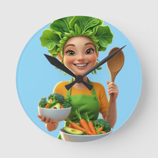 T-Shirt Ronde Klok (Voorkant)