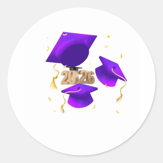 T-Shirt Ronde Sticker (Voorkant)