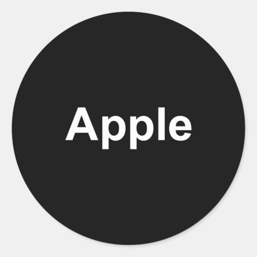 T Shirt  Ronde Sticker (Voorkant)