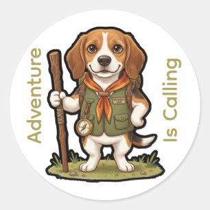 T-shirt Ronde Sticker