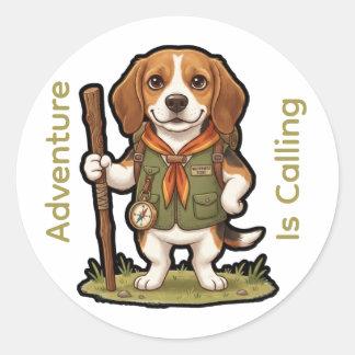 T-shirt Ronde Sticker