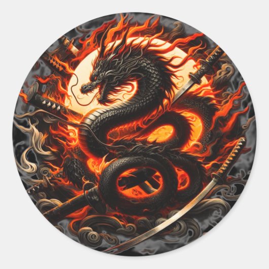 T-shirt Ronde Sticker (Voorkant)