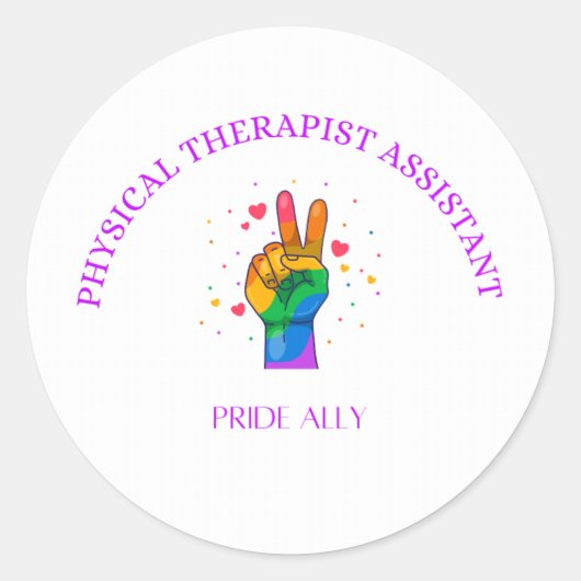 T-shirt Ronde Sticker (Voorkant)