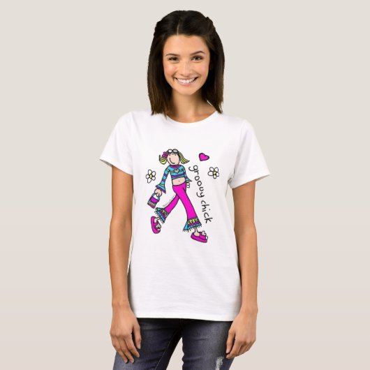 T-shirt roovy chick Beschikbaar nu (Voorkant volledig)
