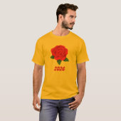 t-shirt rose (Voorkant volledig)