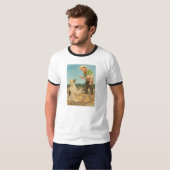 T-Shirt ROY ROGERS & BULLET de Dog Prairie Boots (Voorkant volledig)