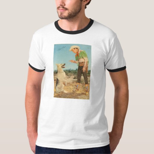 T-Shirt ROY ROGERS & BULLET de Dog Prairie Boots (Voorkant)