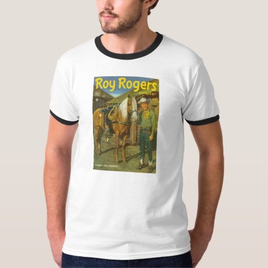 T-Shirt ROY ROGERS & Zijne Horse Trigger 1951 Comi (Voorkant)