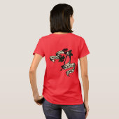 T-shirt "Rozen zijn rood" (Achterkant volledig)