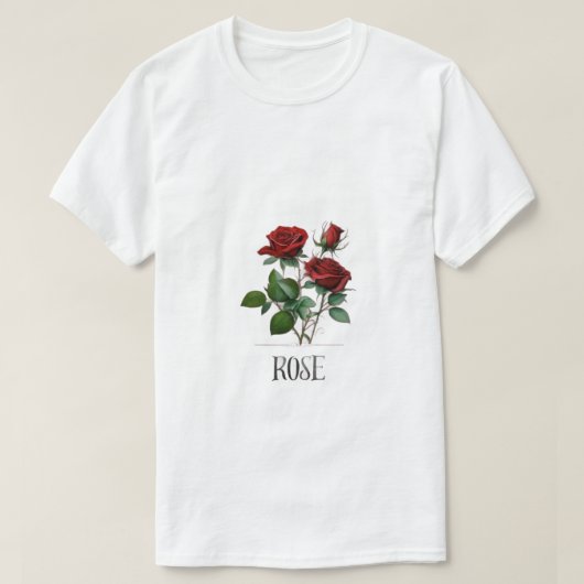 T-shirt rozen zoals jij (Design voorkant)