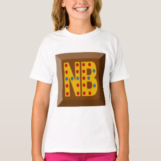 T-shirt Ruffle New Brunswick CHOCOLAT BONBONS
