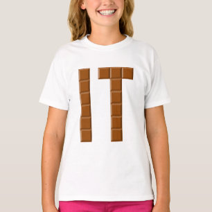 T-shirt Ruffle voor meisjes IT CHOCOLAT