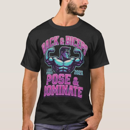 T-shirt Rug & Biceps (Voorkant)