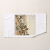 T-SHIRT Rundveer Bad Handdoek (Handdoek)