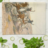 T-SHIRT Rundveer Theedoek (Gevouwen)