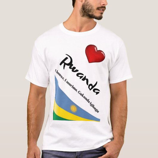 T-shirt _ Rwanda (Voorkant)