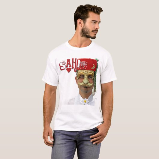 T-shirt Sahib! (Voorkant volledig)