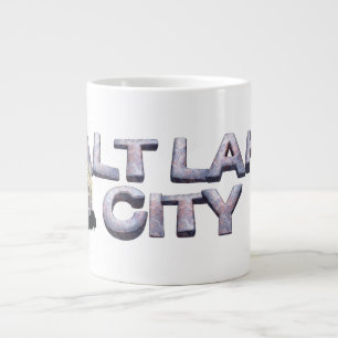 T-SHIRT Salt Lake City Grote Koffiekop