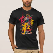 T-Shirt Samurai squirrel (Voorkant)